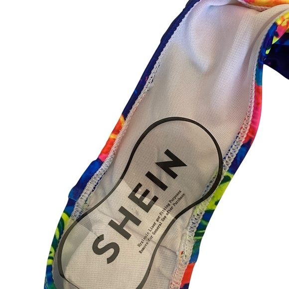 SHEIN Tropical Vibes One Piece Bathing Suit - Picture 3 of 7